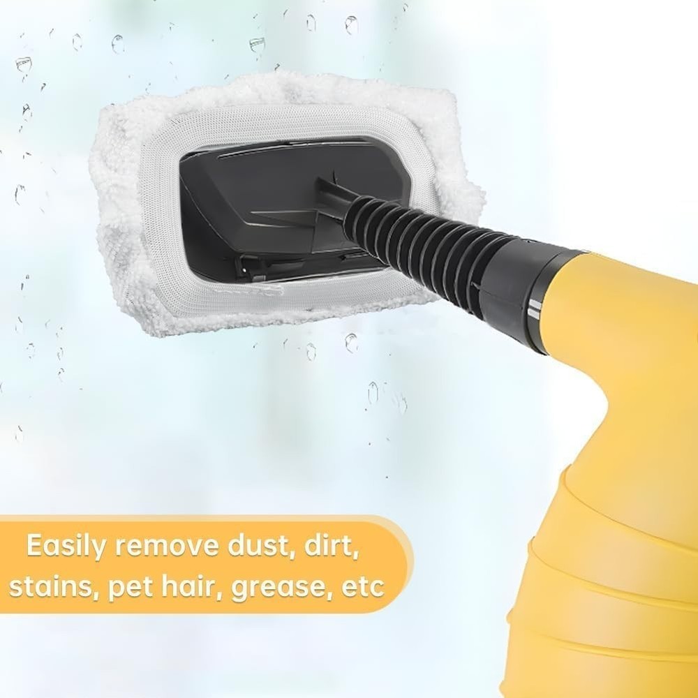 Multi-Surface Steam Cleaner Accessories - 10 PCS Eco-Friendly Microfiber Pads