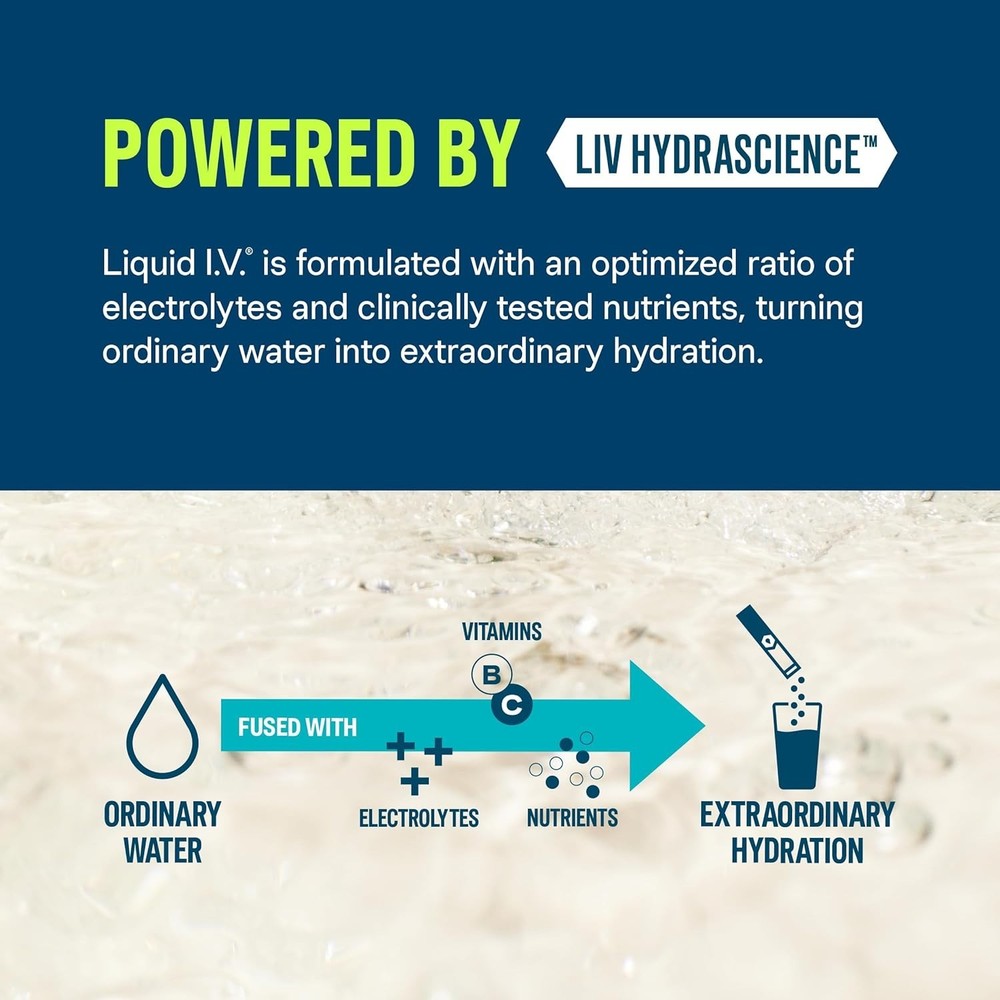 Liquid I.V.® Hydration Multiplier® +Sleep - Blueberry Lavender - Electrolyte ...