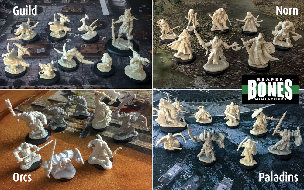 The WitchBorn: Enter Perdition, CLASSIC—OOP—65 Reaper Bones Minis—FINAL SETS!