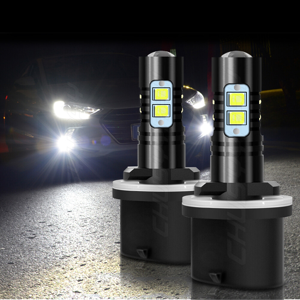 For Saturn Vue 2002-2007 6000K Front LED Headlight Kit + Fog Light 6 Bulbs Combo