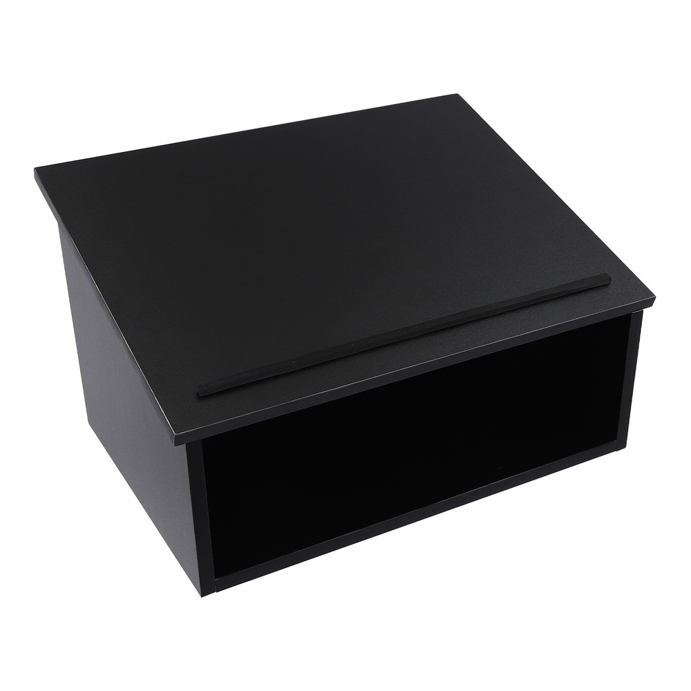Portable Tabletop Lectern Classroom Presentation Lectern Table Top Lectern Black