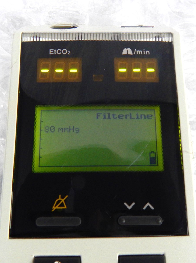 ORIDION MICROCAP HANDHELD CAPNOGRAPH S/N 565