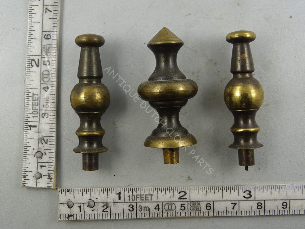 DUTCH WALL CLOCK SALLANDER TOP ORNAMENTS