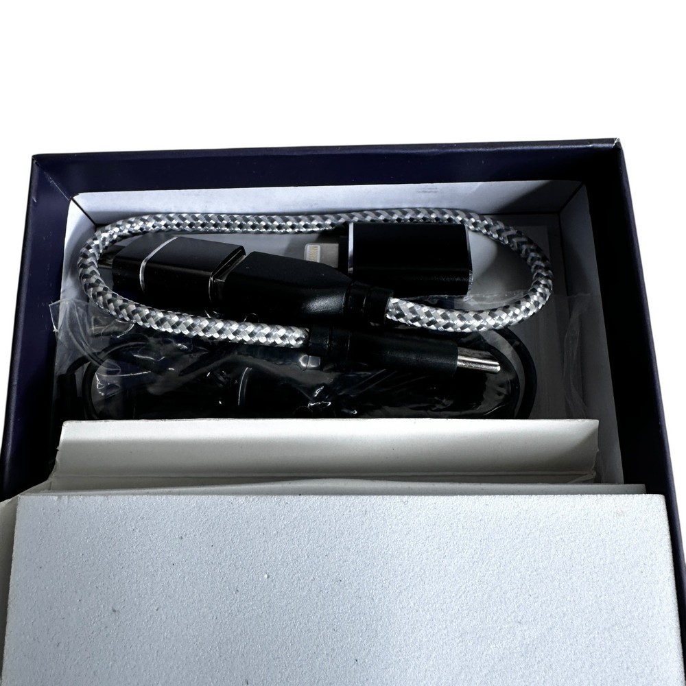 ELASOUND NZ007 Wireless Audio Recorder USB-C Lavalier System – New Open Box