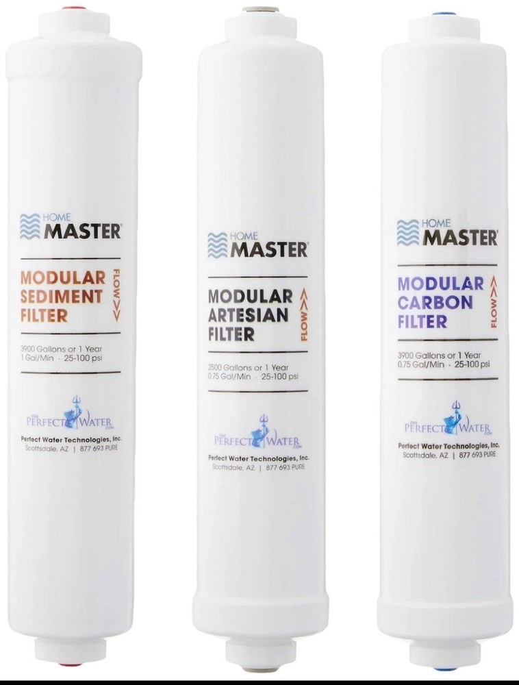 Home Master ISetTMA8 Artesian And HydroGardener Replacement Water Filter Set
