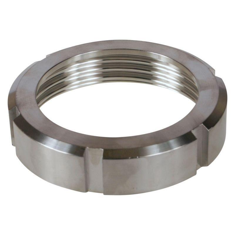 DIN Round Nut | 80mm (3 inch) - Sanitary SS304 (3 Pack)