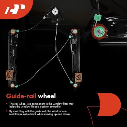 Front Right Window Regulator (No Motor) for Range Rover Evoque 2012-2018