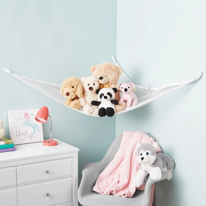 (3 pack) Mainstays Toy Storage Organizer White