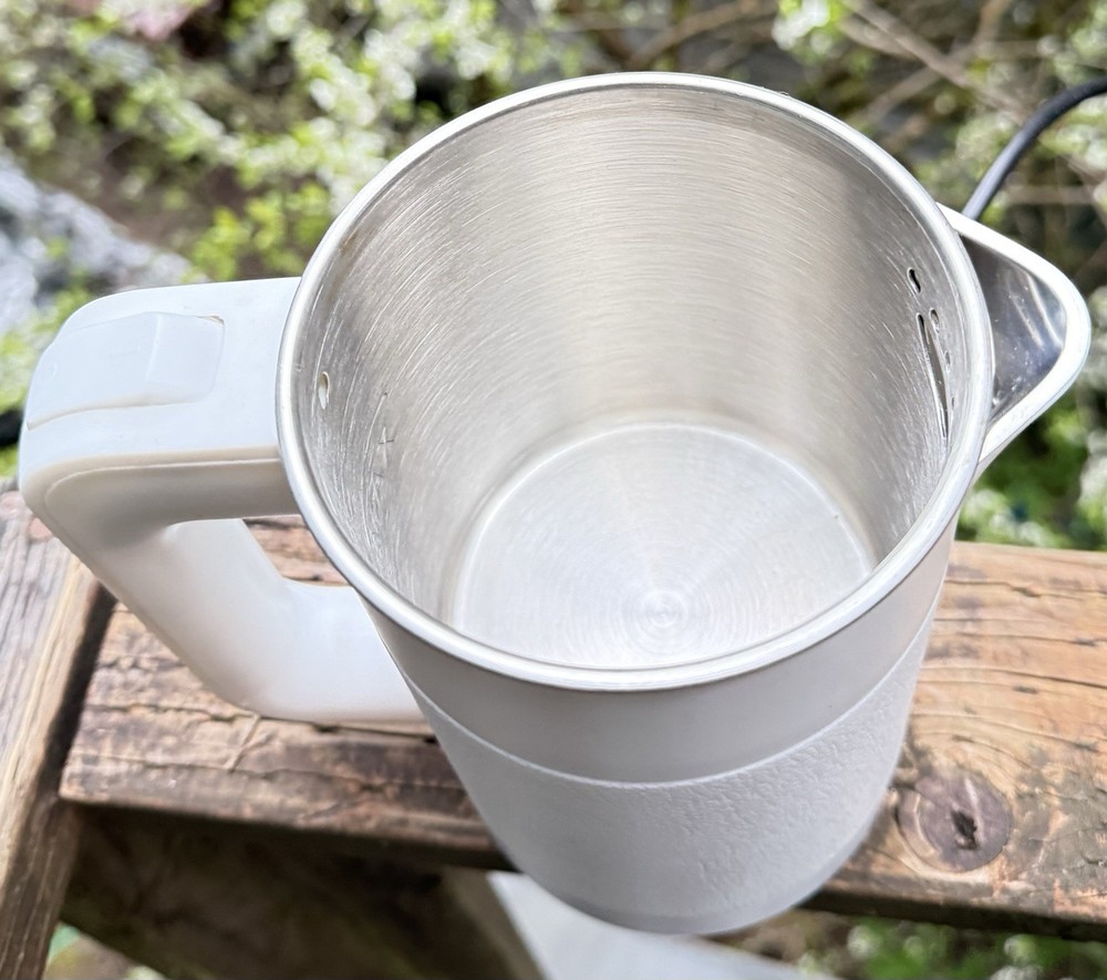 WTJMOV 0.6 L Small Electric Tea Kettle, Stainless Steel