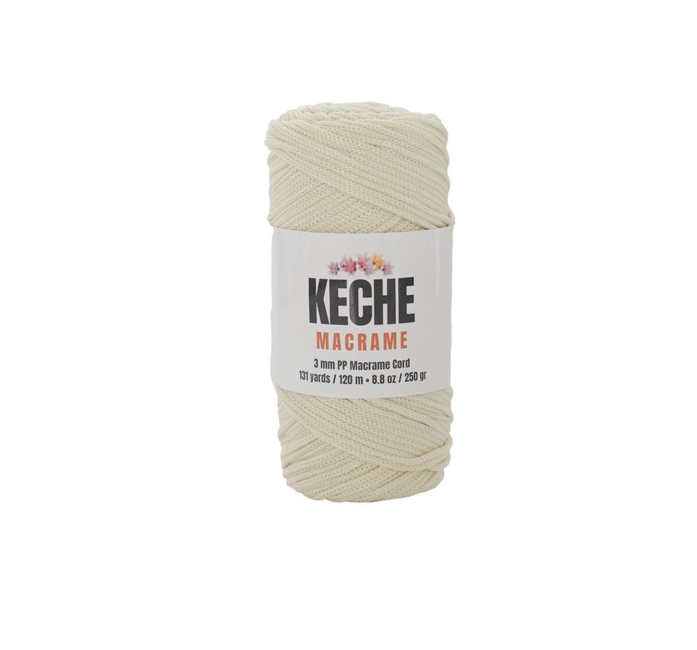 Macrame Cord | Macrame Supplies 3mm Polyester Macrame Rope Yarn for Table Run...