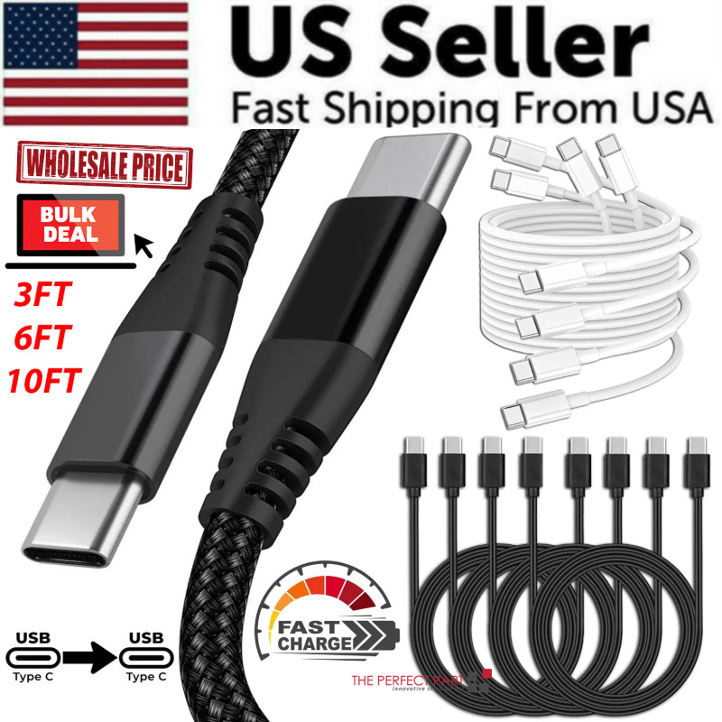 Braided USB-C Fast Charging & Data Sync Cable