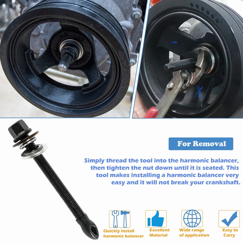 25264 Harmonic Balancer Puller and Harmonic Balancer Installer For GM LS Engine