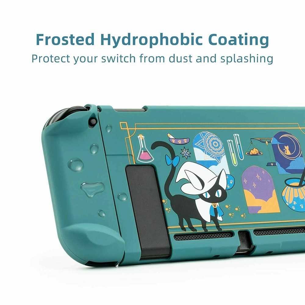 Geekshare Nintendo Switch Shell Alchemy Cat Cover Back Girp Protective Case