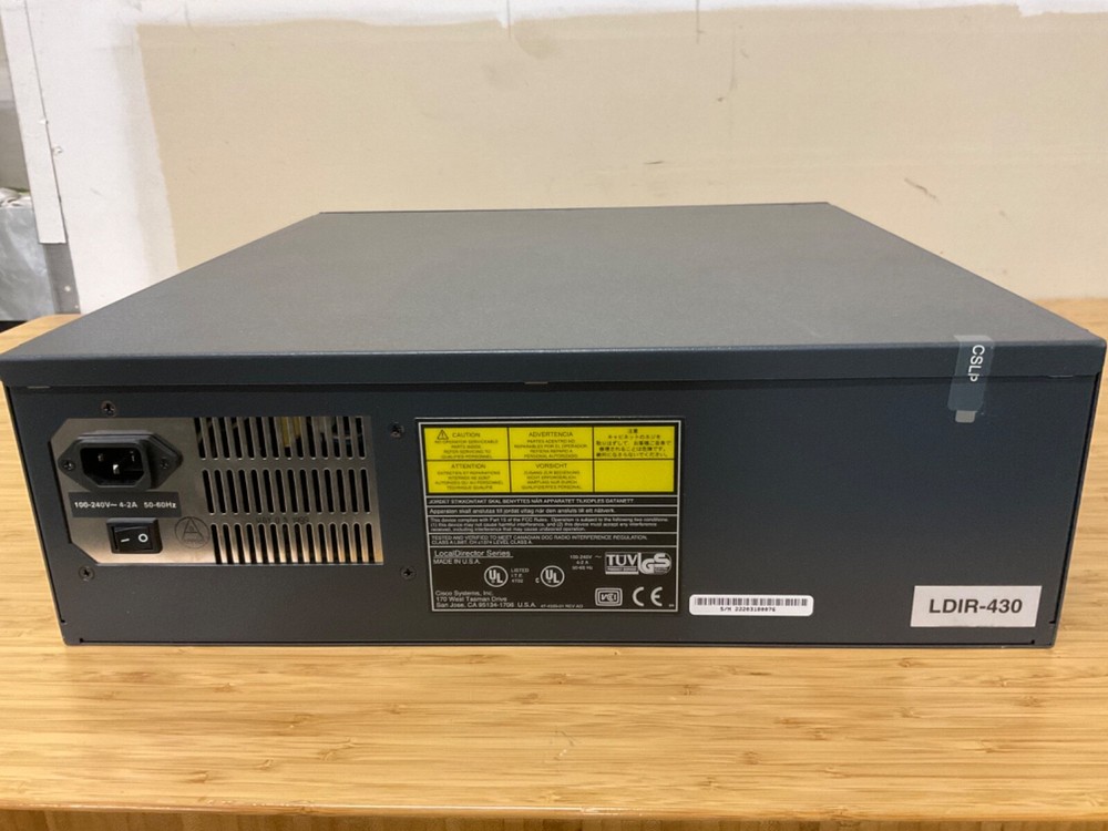 CISCO LOCAL DIRECTOR SYSTEM LDIR-430