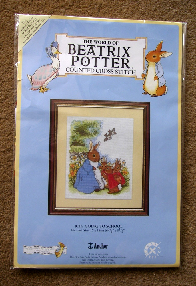 BEATRIX POTTER CROSS STITCH KITS PICK & MIX