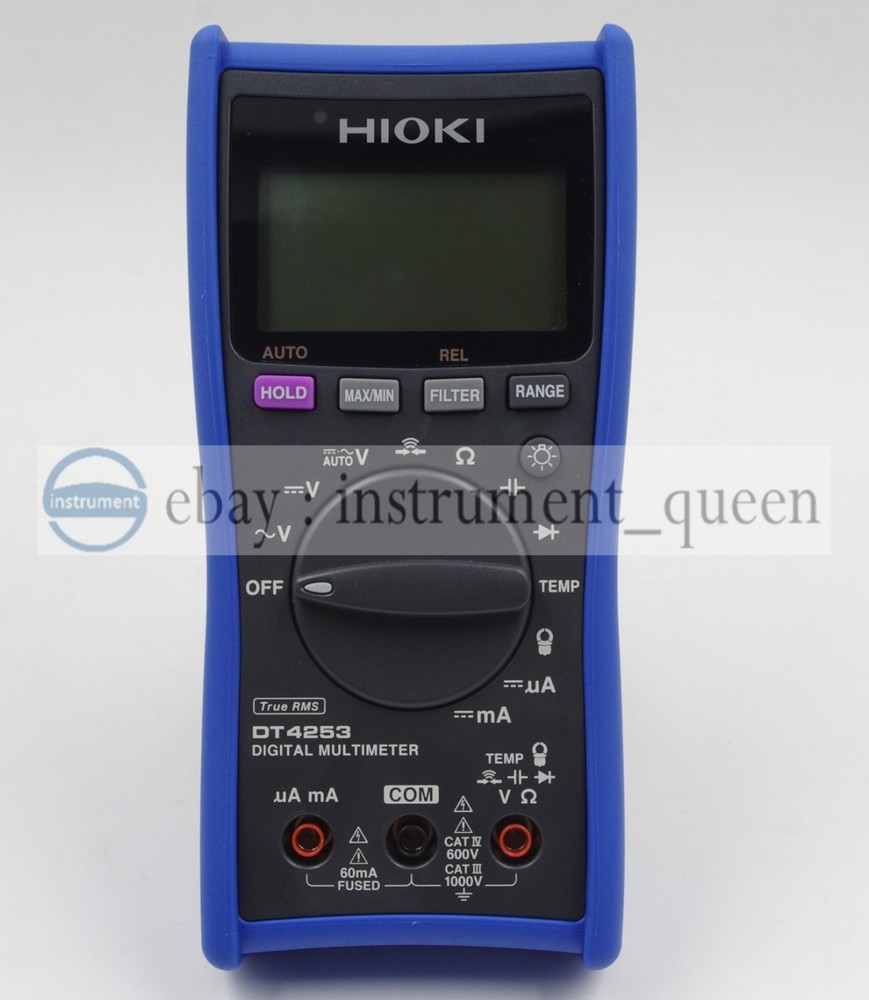 HIOKI  DT4253-30 Digital Multimeter 6,000 count display Low-pass filter function