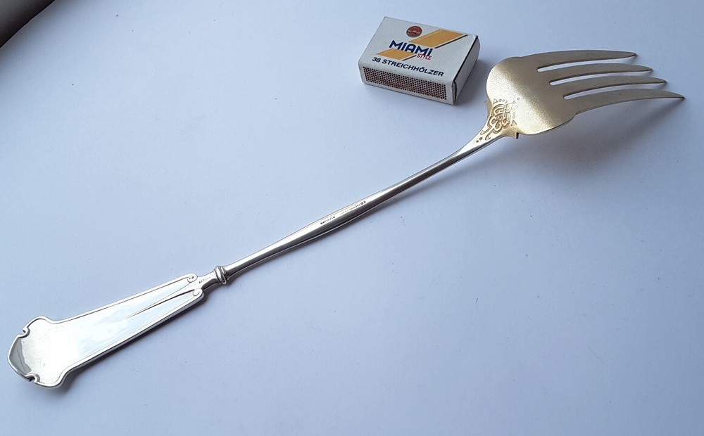 Rare!!! Set Spoon + Fork J.E. Galdwell & Co Silver K226