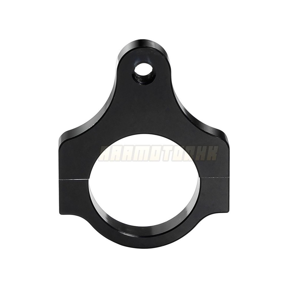 26MM-60MM Motorcycle Steering Damper Fork Frame Mounting Clamp Bracket Black