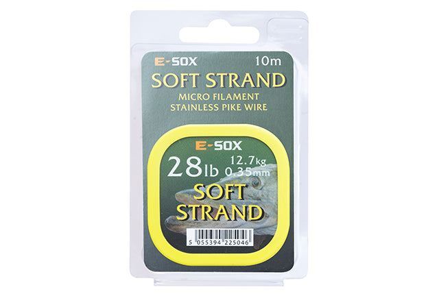 Drennan E-Sox Soft Strand Pike Wire NEW *Full Range*