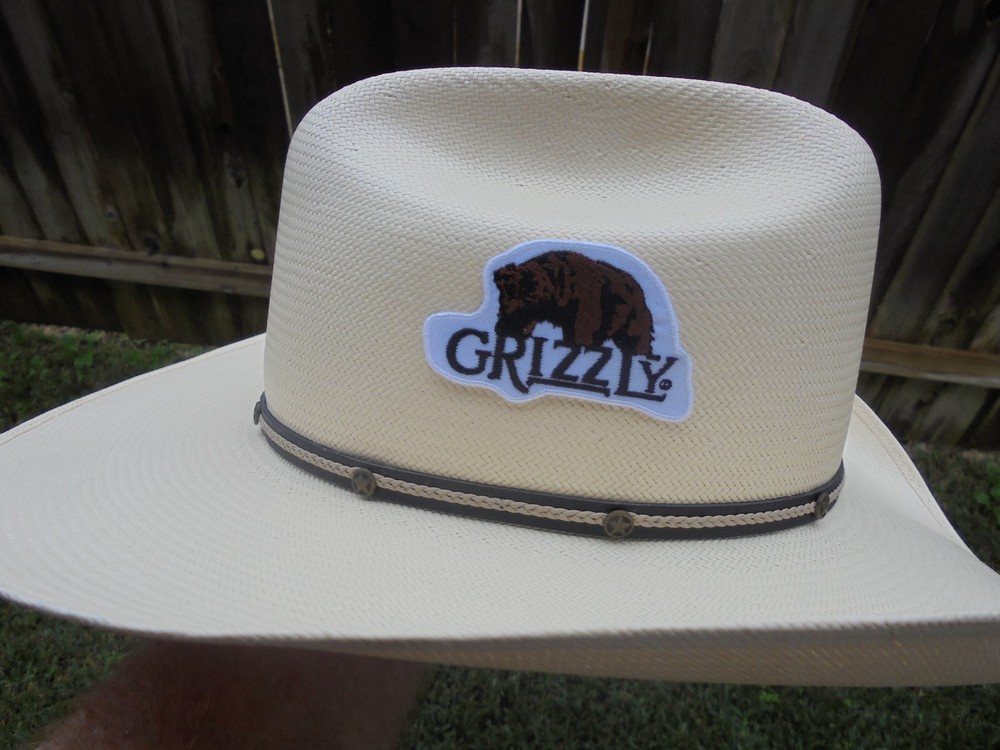 RARE GRIZZLY SNUFF HAT PATCH NEW/UNUSED