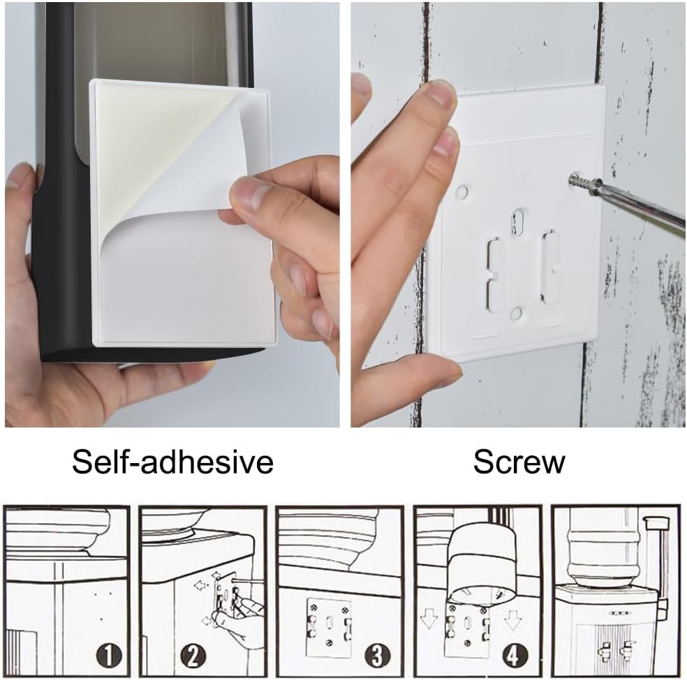 Wall Mount Pull Type Cup Dispenser Holder for 3-5oz Small Bathroom Water Cooler