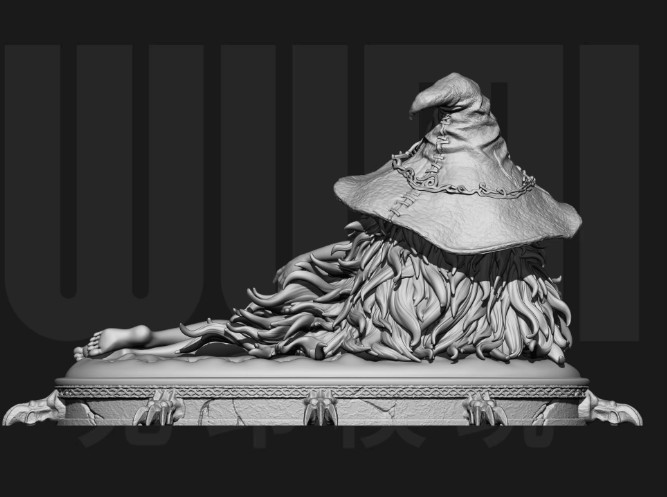 1/24 Resin Witch Lady Unassembled Unpainted 6703