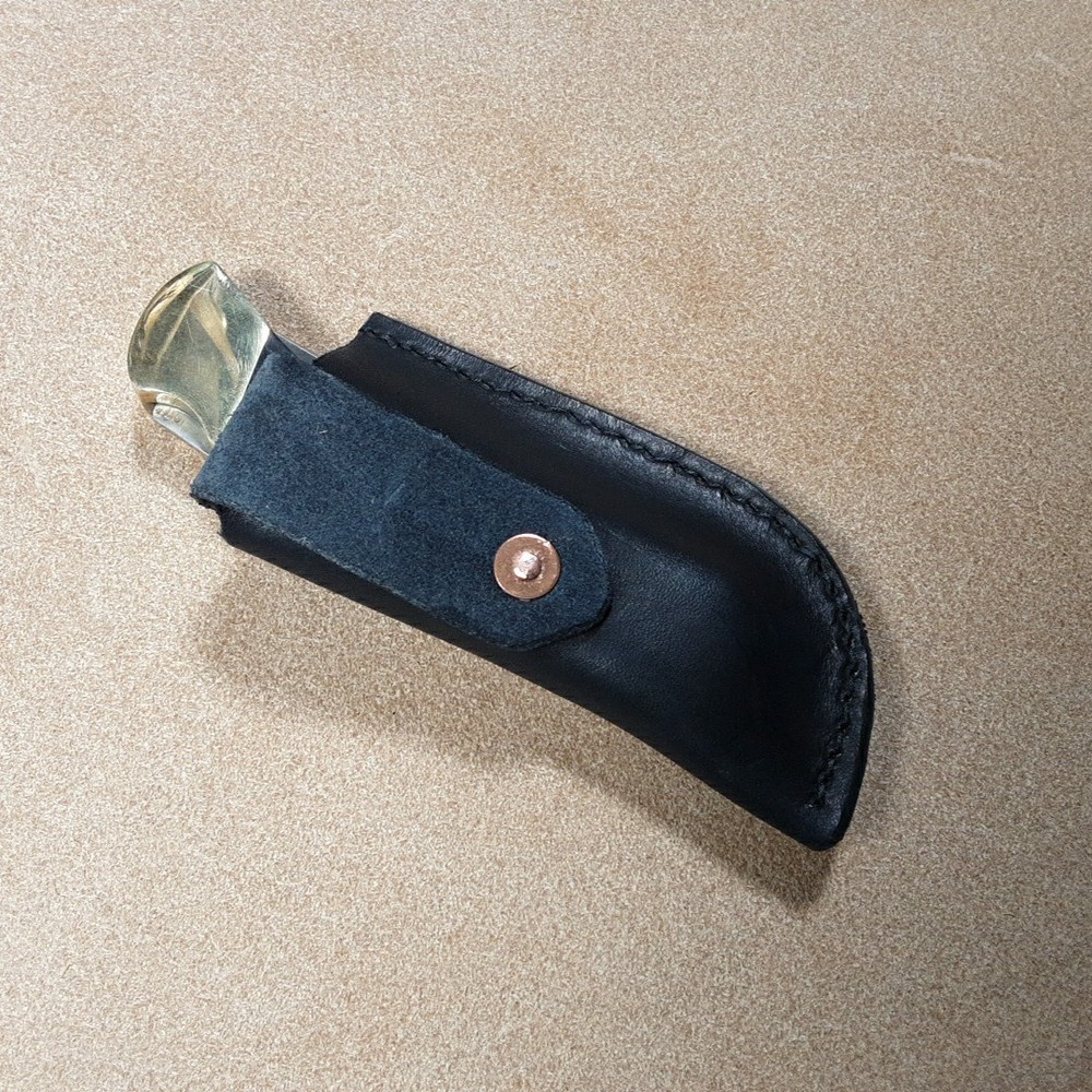 Leather Knife Sheath Buck 110