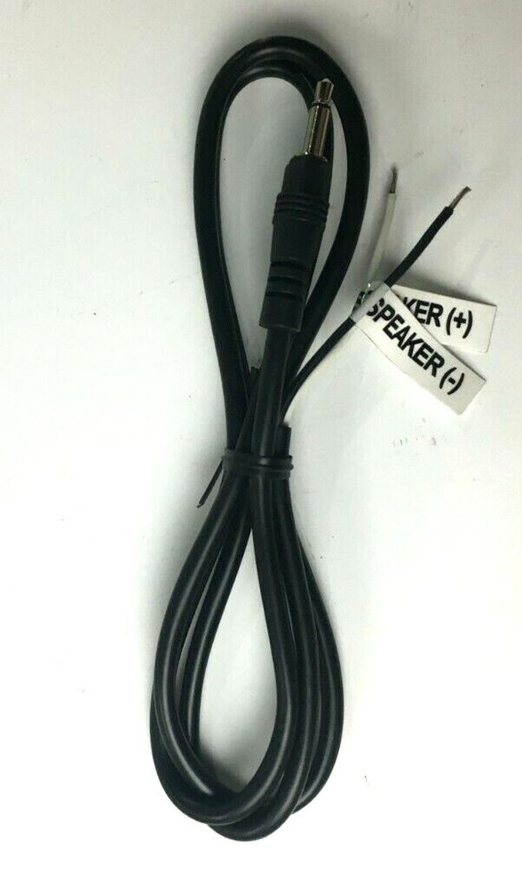 NEW Marine Negative and Postive Speaker Aux Cord