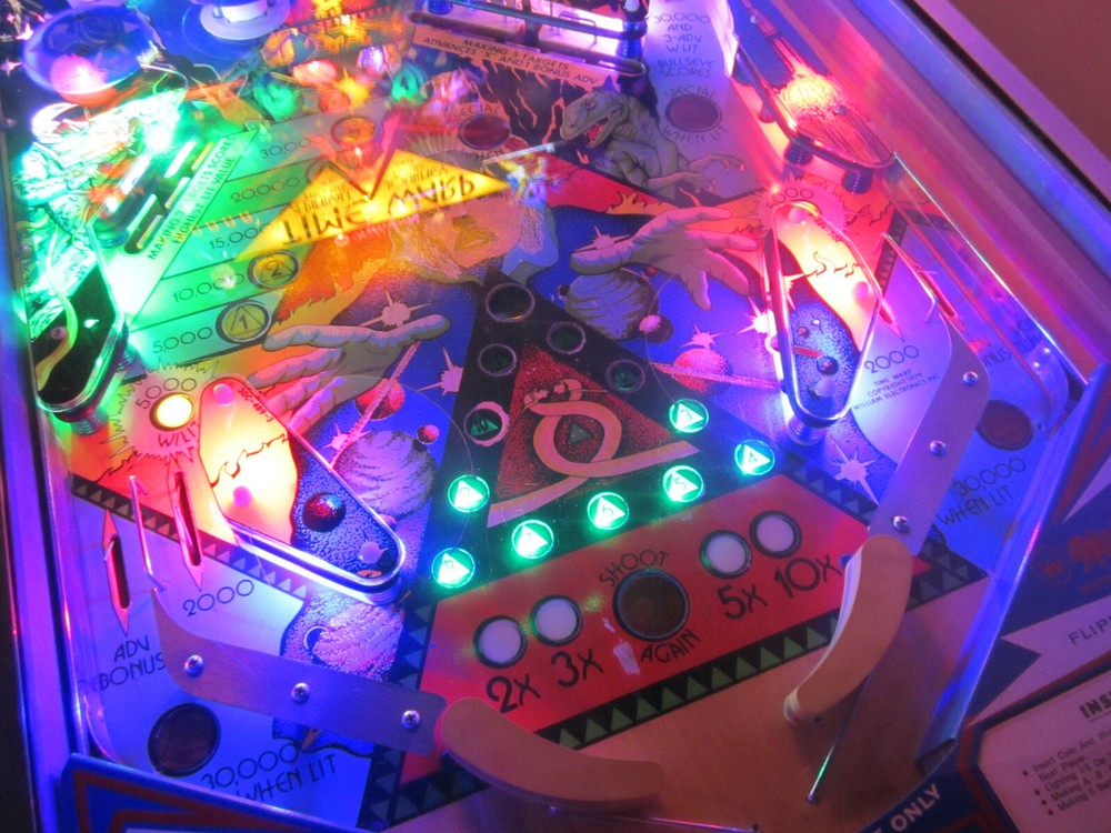 TIME WARP Pinball - NON GHOSTING LED Lighting Kit custom SUPER BRIGHT KIT