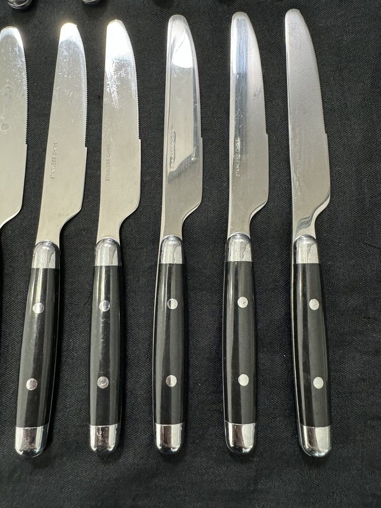 Basic Living Flatware Stainless 36 Pieces Spoon Knife And Forks