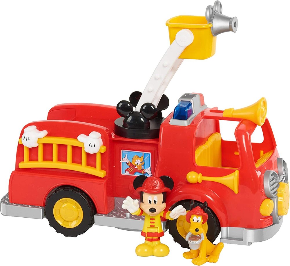 New Disney Junior Mickey Mouse Fire Engine Truck Lights Sounds