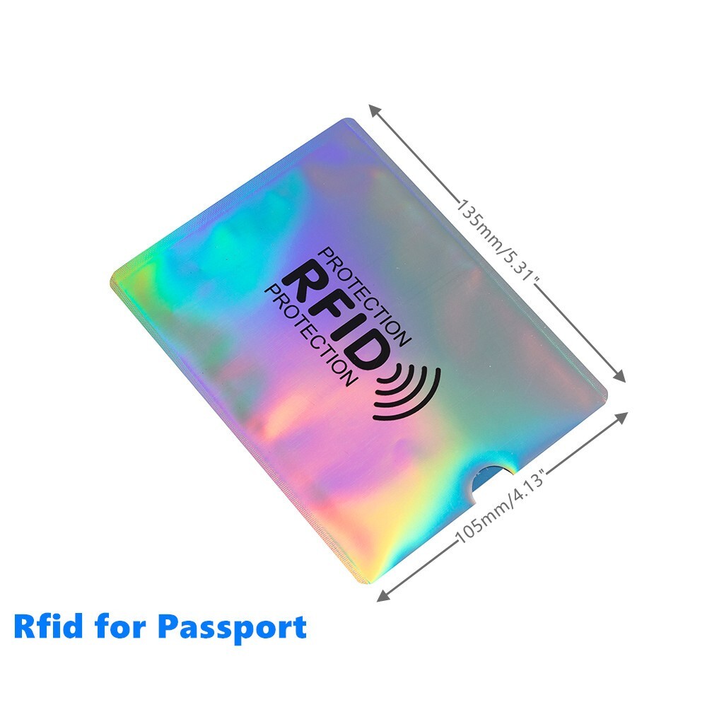 RFID Sleeve Debit/Credit Card Passport Protector Colored Blocking Holder