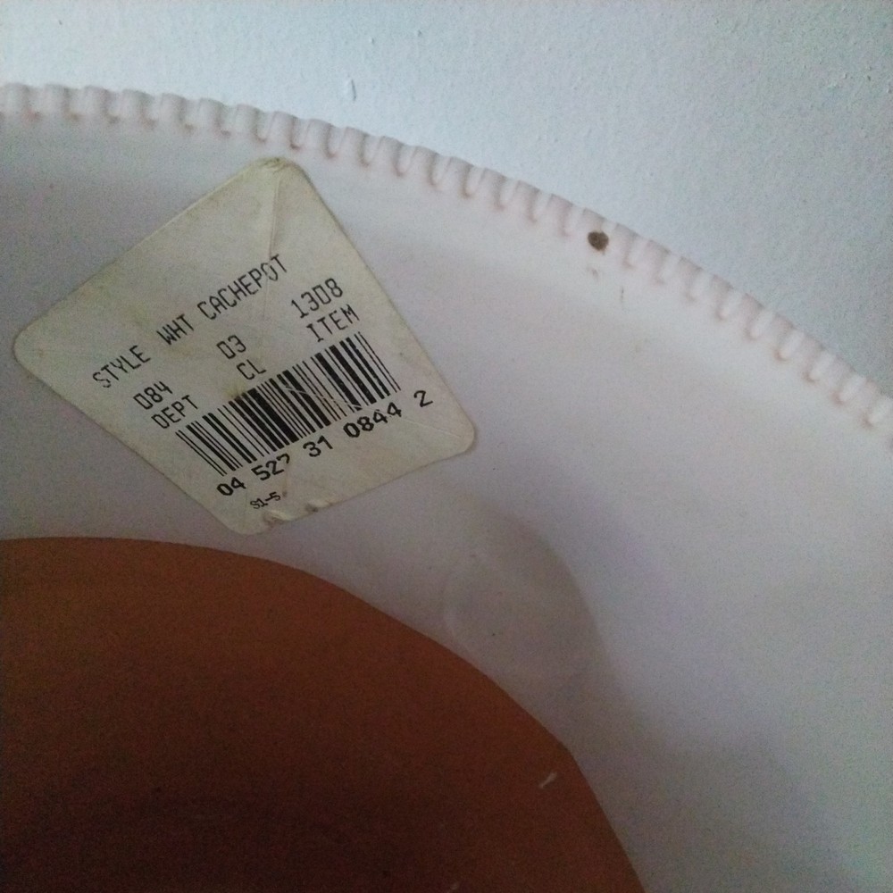 TERRA Cotta cachepot made in Italy