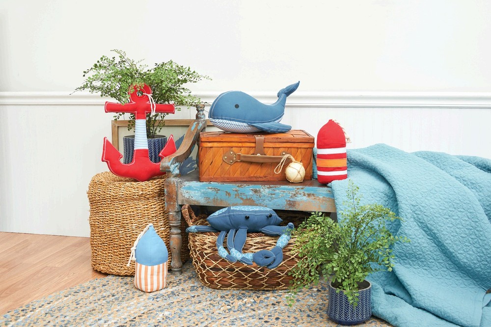 Anchor Stripe Dining Table Runner