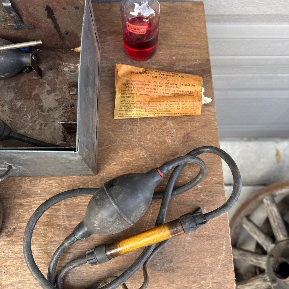 Fyrite Bacharach Fire Combustion Analyzer Kit Firefighting Fires