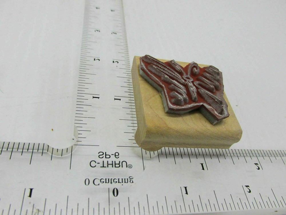 Strung Out String Butterfly Rubber Stamp - Stamp Set B177