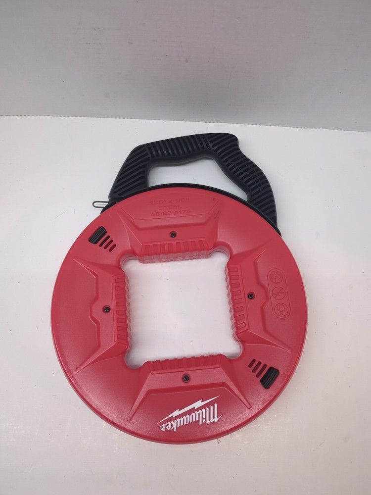 Milwaukee 48-22-4176 Fish Tape Electrical Cable Puller Pulling Tool Steel