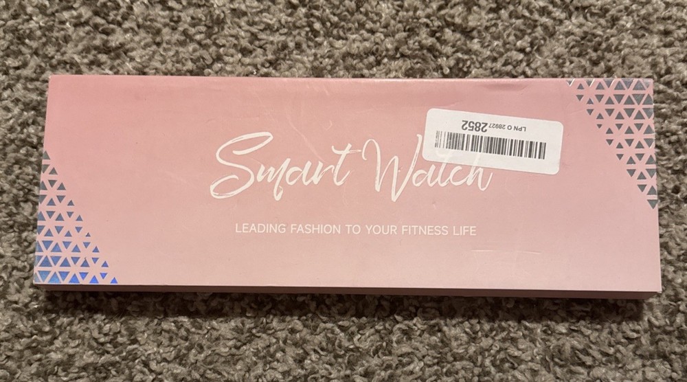 Pink Smart Watch.  Model G39, open box.