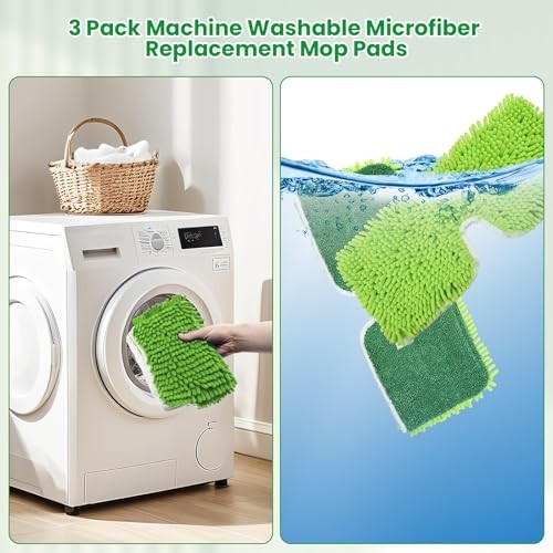 3 Pack Mop Head Replacement for Libman 18" 2-Sided Microfiber Dust Mop,