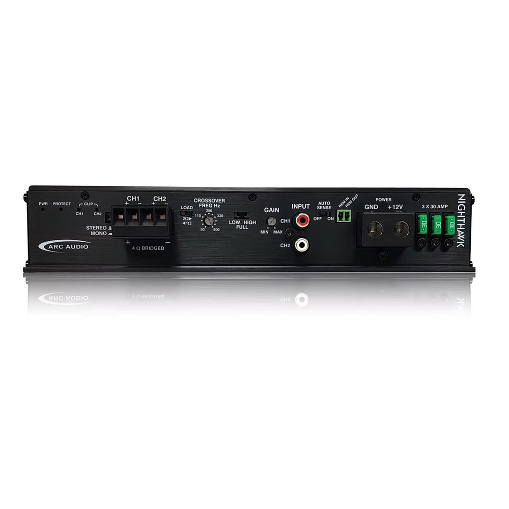 ARC Audio NIGHTHAWK 2-Channel Class-D amplifier (Same Chassis as Blackbird), ...