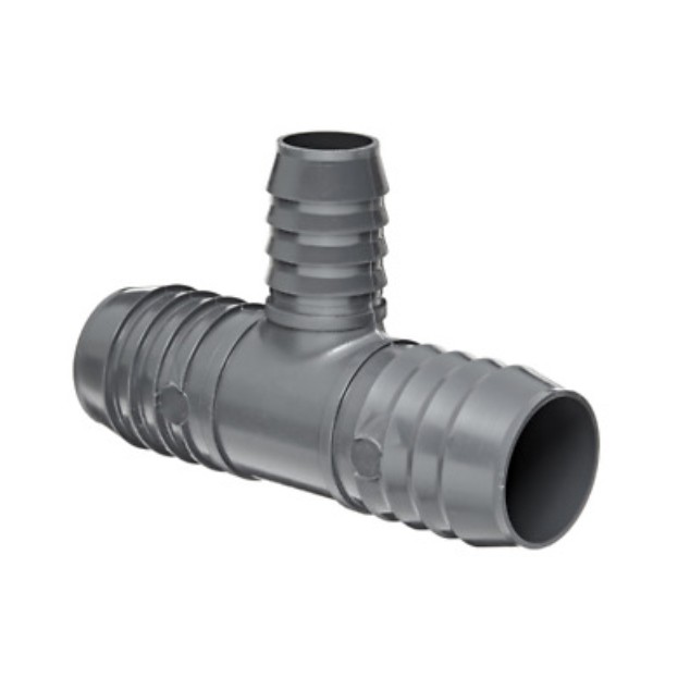 Dura PVC Barbed Reducing Tee