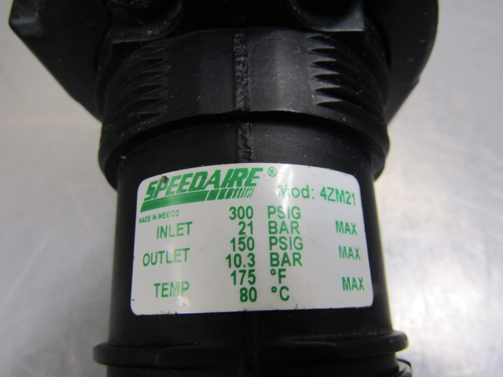 Speedaire 4ZM21 Regulator