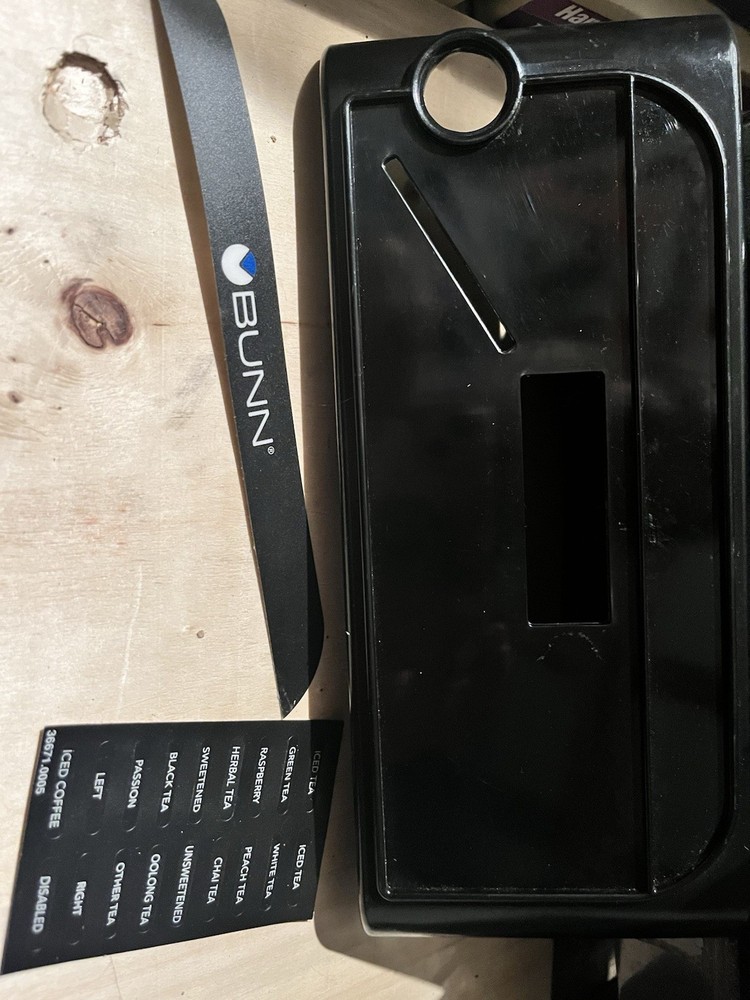 Bunn ITB bezel Kit With Labels