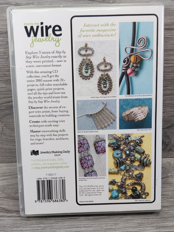Step by Step Wire Jewelry 2005 Collection CD 3 Issues-Pre-owned