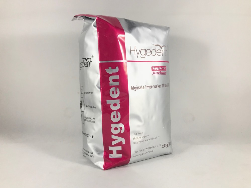 Hygedent Alginate Impression Material High Elasticity & Dust Free All Types