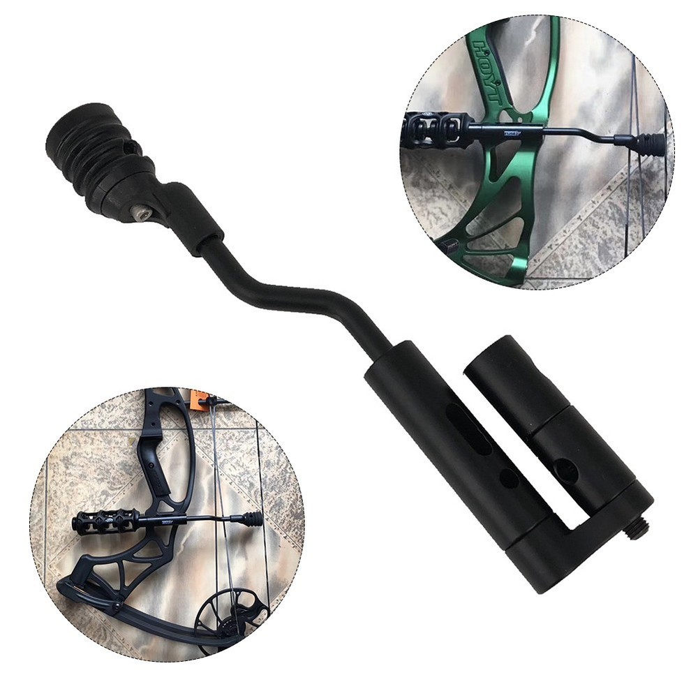 Compound Bow String Suppressor Metal Stabilizer to Minimize Noise and Vibration