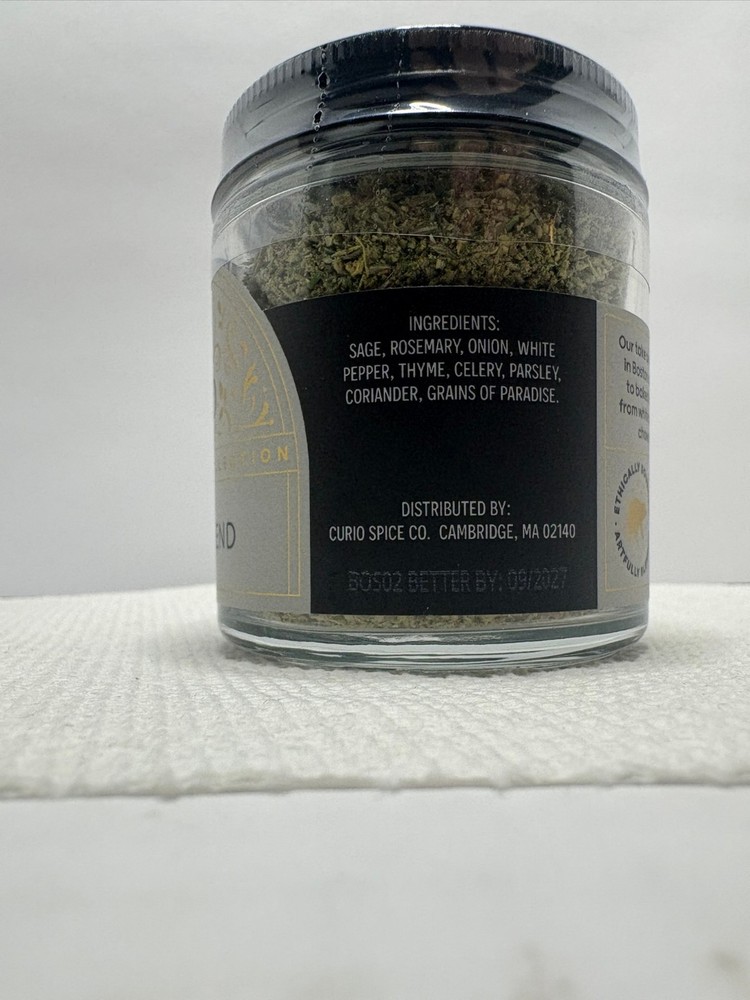 Curio Spice Co: Boston Blend 1 oz jar