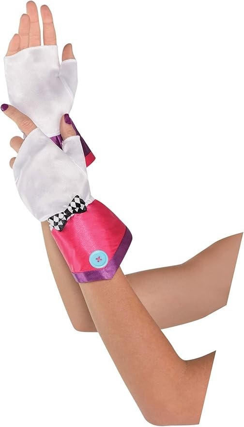 Amscan Women's Fingerless Gloves, One Size