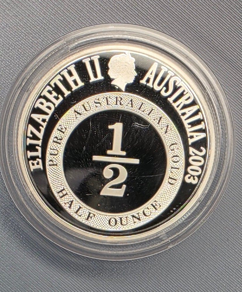 2003 Australia Port Phillip Patterns Masterpieces in Silver Proof Set $10 $5 $2