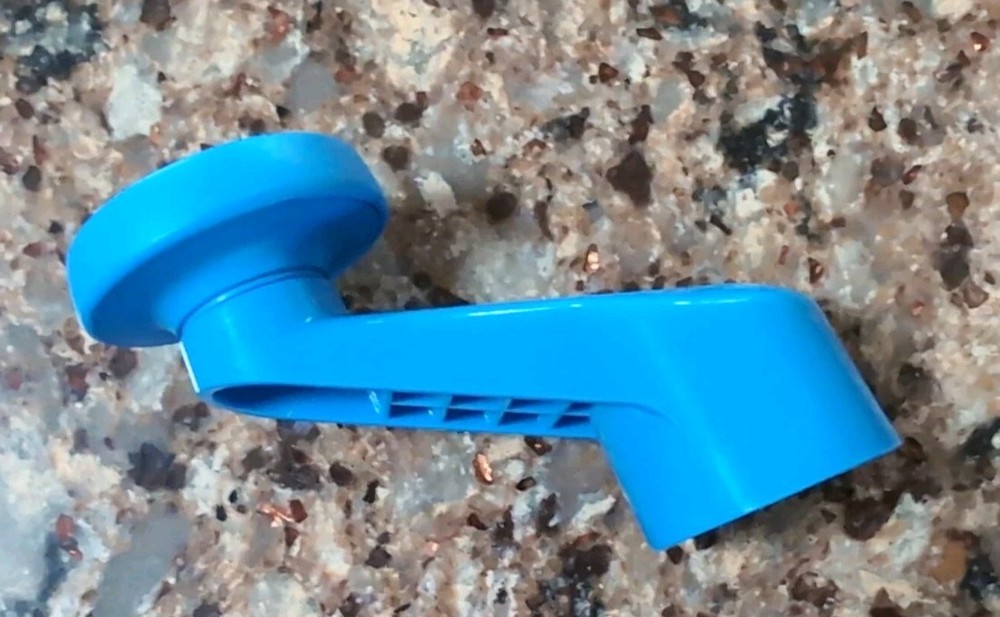 Tupperware Quick Chef Pro System Manual Food Processor #5578B-1 BLUE